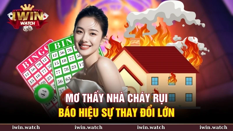 Mơ thấy cháy nhà đánh đề gì may mắn nhất